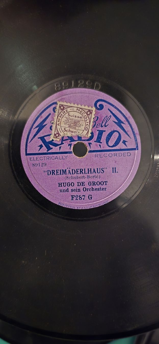 Dischi in vinile: Sammlung Schellackplatte,  Konvolut 22 verschiedene Grössen – Usato da Basel venduto da Jcva 9
