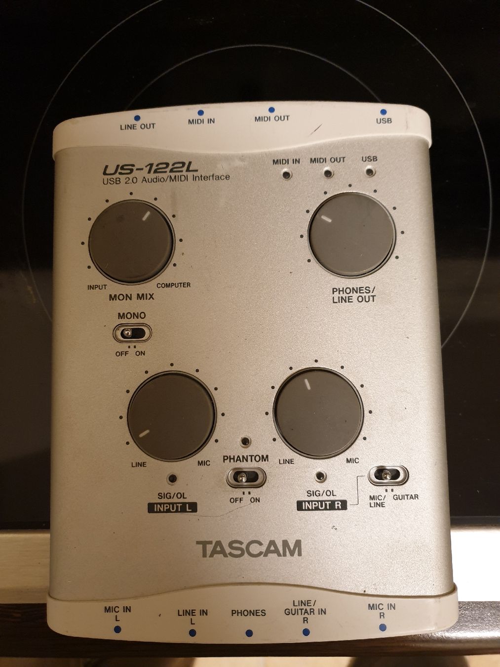 Tascam Registratori: Tascam US-122L USB 2.0 Audio/MIDI Interface für PC/Mac ? – Difettoso da Ittigen venduto da Ziok187
