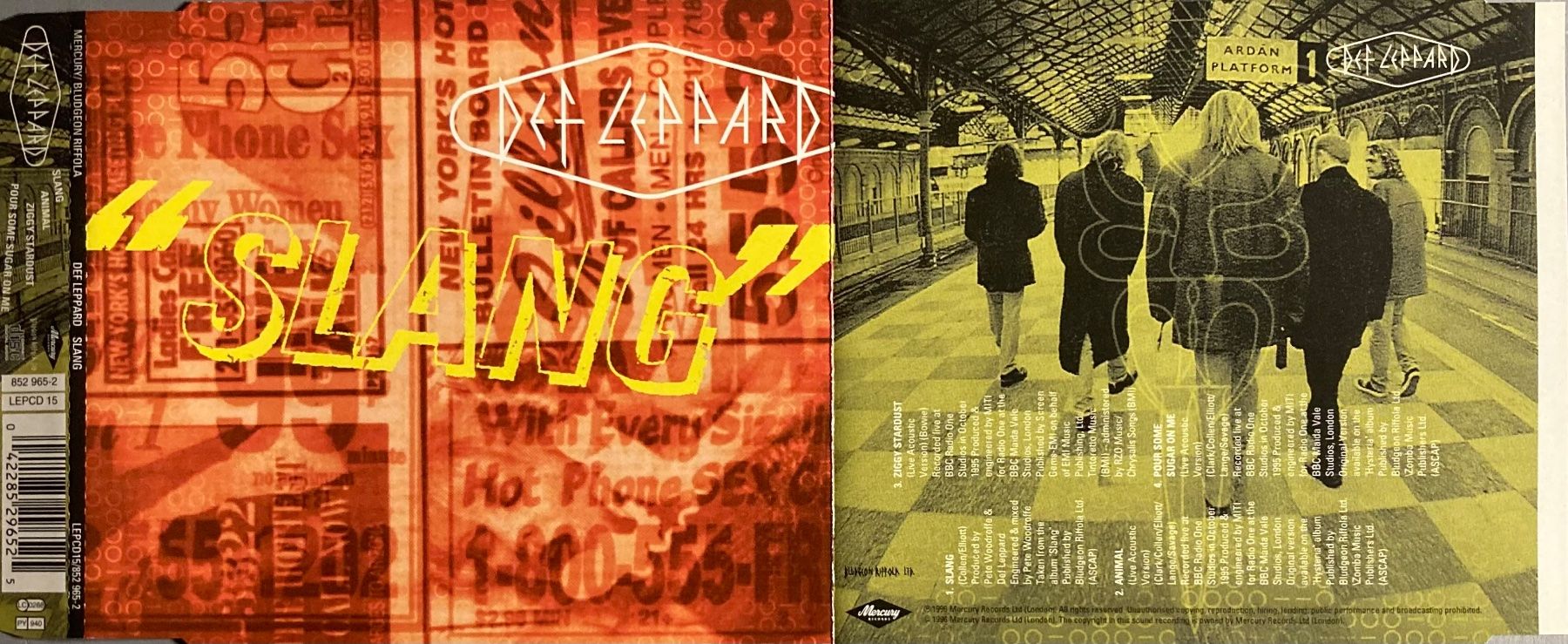 CD: DEF LEPPARD - SLANG – Usato da Poliez-Pittet venduto da Newtown-Records