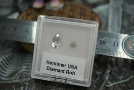 💎 RÄUMUNG: Herkimer und Diamant  in Box  AB 10.– 💎