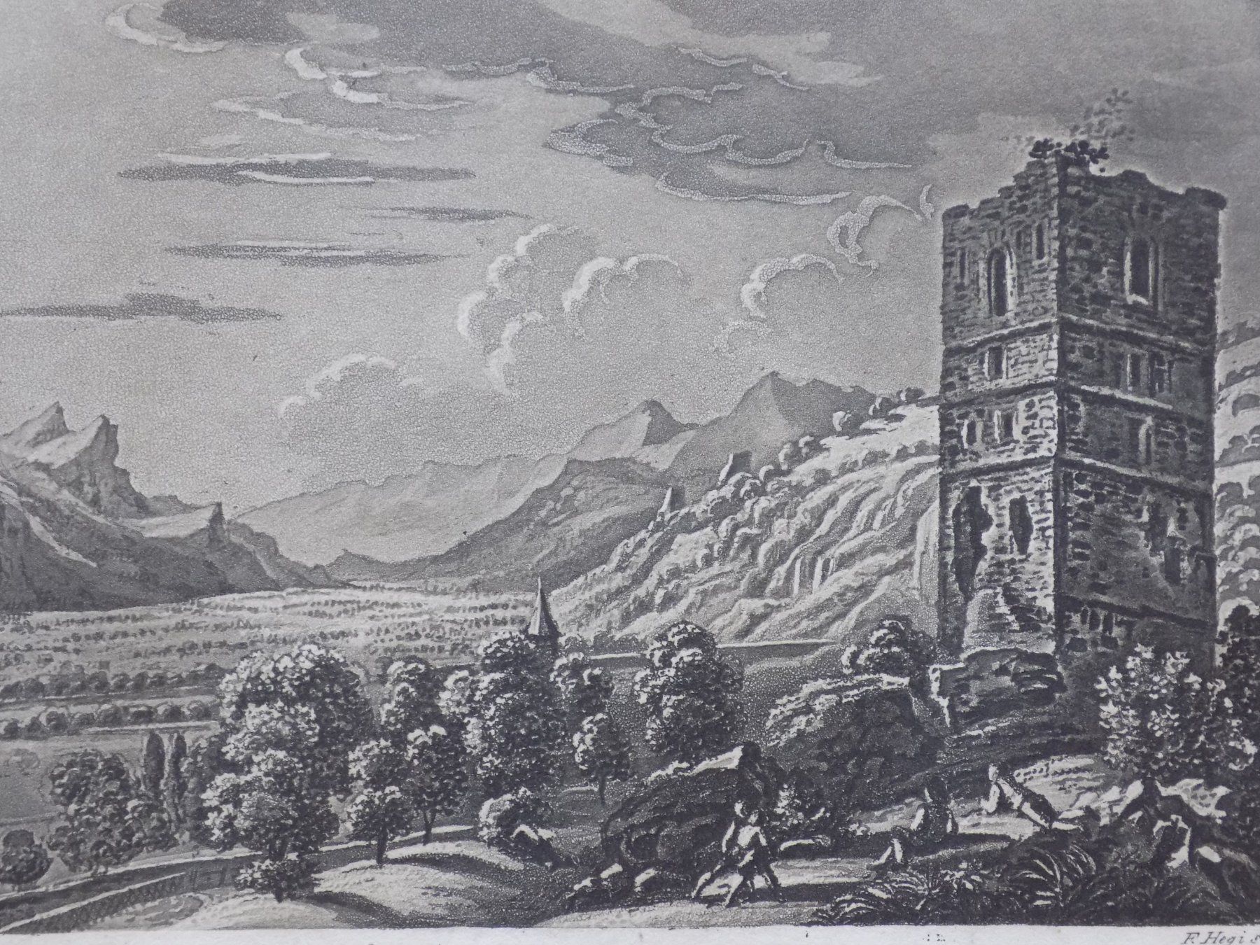 Incisioni: Burg Resti Meiringen – Usato da Risch venduto da Rischli15 1