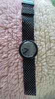 Rare Montre Vintage POP Swatch "Grey Dots" 1987 / 1988