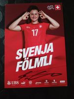 Svenja Fölmli - handsigniert SFV Karte  ⚽🇨🇭🇨🇭