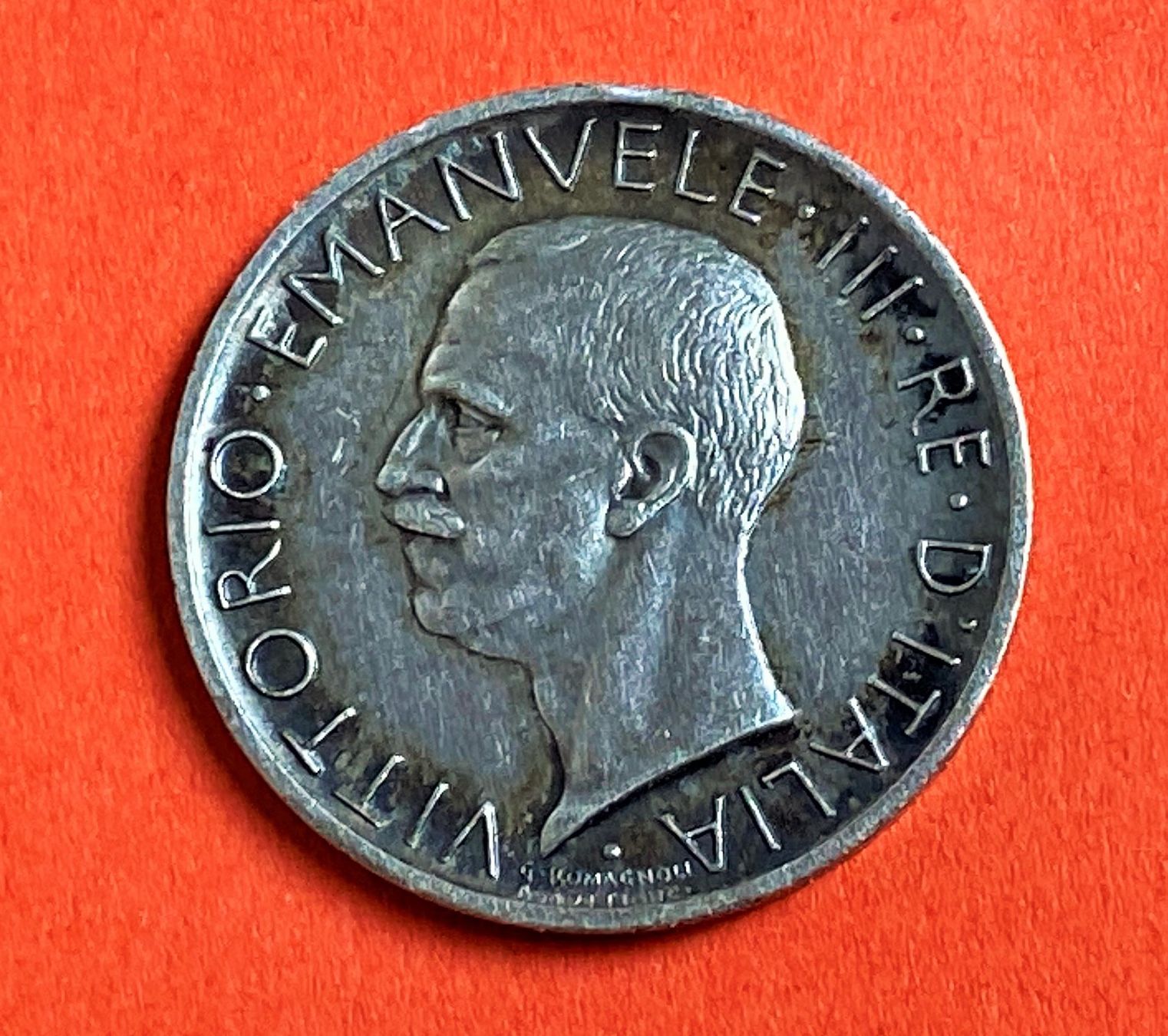 Tutti le monete: 5 Lire 1927  ( Silber ) – Usato da Oensingen venduto da Stro11 1