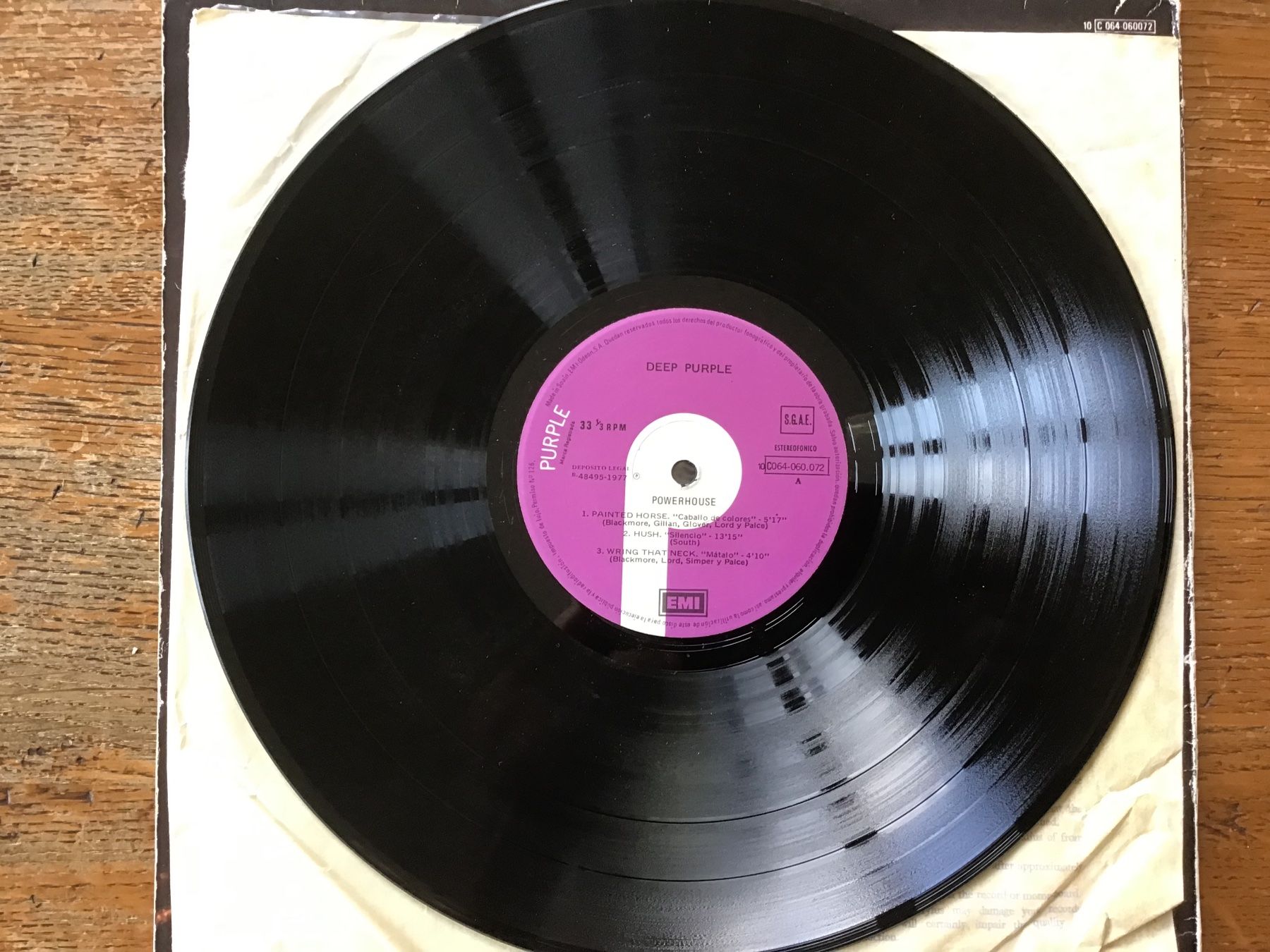 Schallplatten: LP Deep Purple Spain Made – Gebraucht aus Fully von Ruby97 2