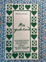 Mer gratuliered Martha Peterli 1957 Verse div.  Anlässe