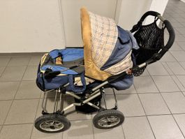 Robuster Kombi-Kinderwagen mit Zubehör