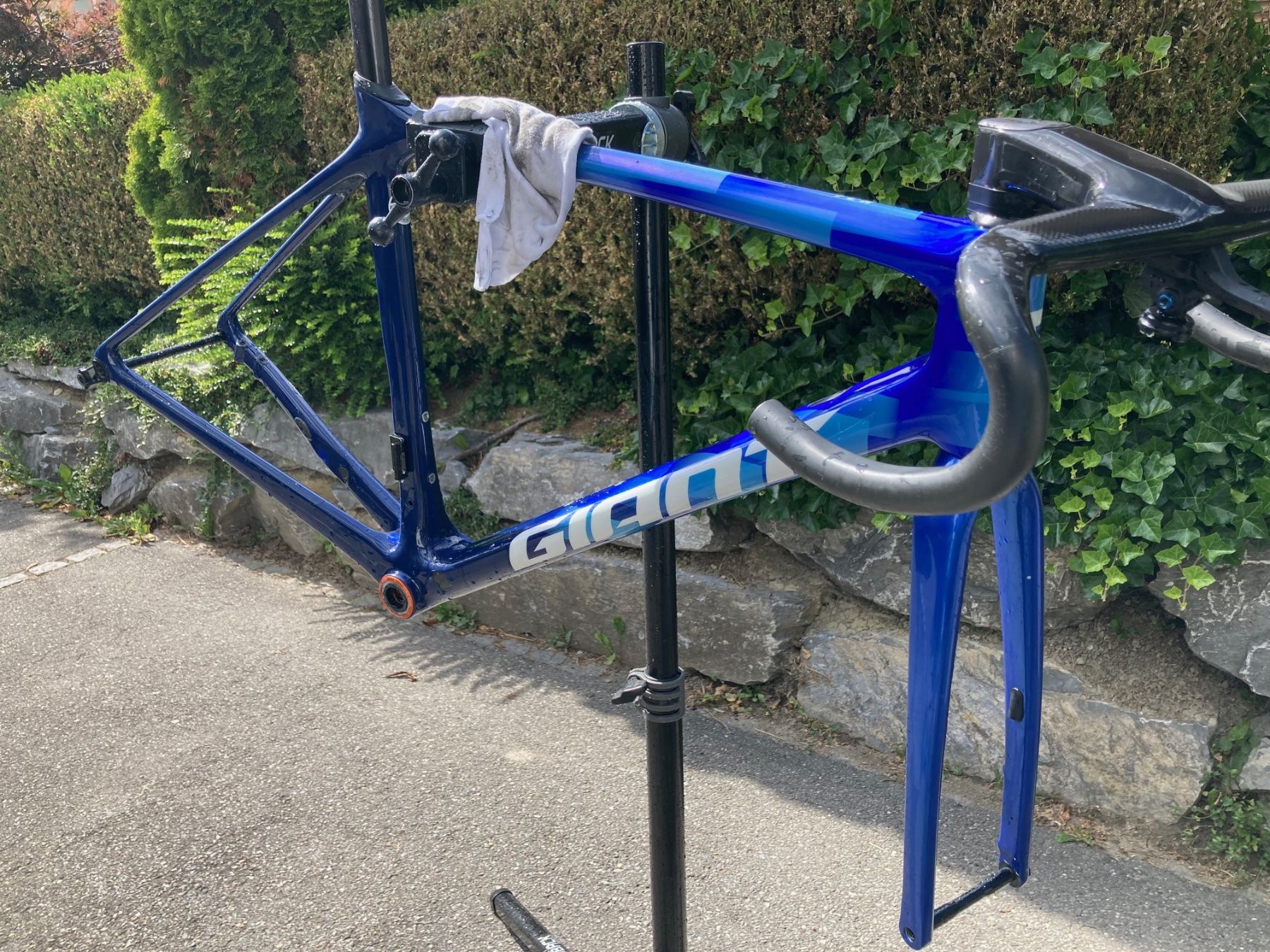 Giant Pezzi di ricambio: Giant Bicycles TCR Advanced Pro Rahmenset, Grösse Medium – Usato da Domat Ems venduto da parnifel 1