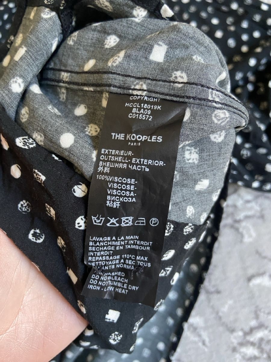 Kooples Camicie: The Kooples Men Microdots Relaxed Fit Button Down Shirt – Usato da Münchenstein venduto da B771 8