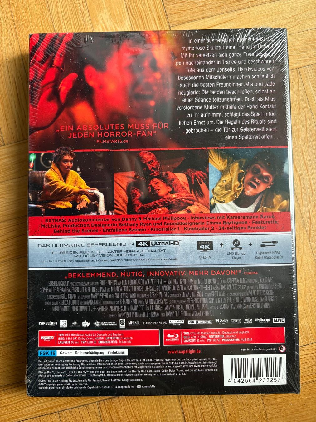 Tutti i DVDs: Talk to Me - Mediabook - 4K UHD + Blu-ray – Nuovo e nell'imballaggio originale da Zürich venduto da Malcom 1