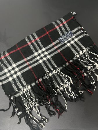 Écharpe Burberry 100% Laine noir