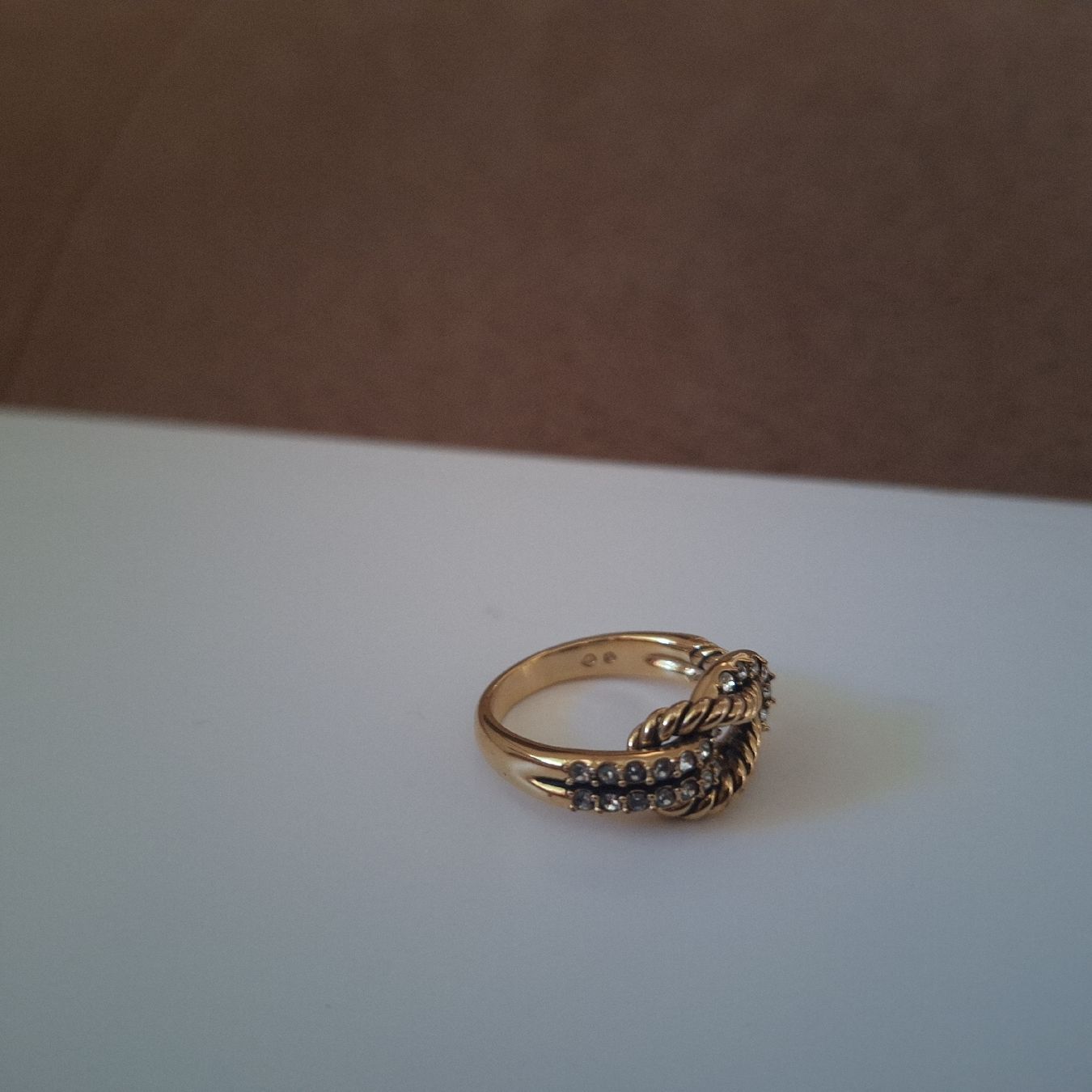 Anelli: Versand möglich.  Eleganter Ring, Gr. 58, Swarovski – Usato da Winterthur venduto da Goldpipau 6