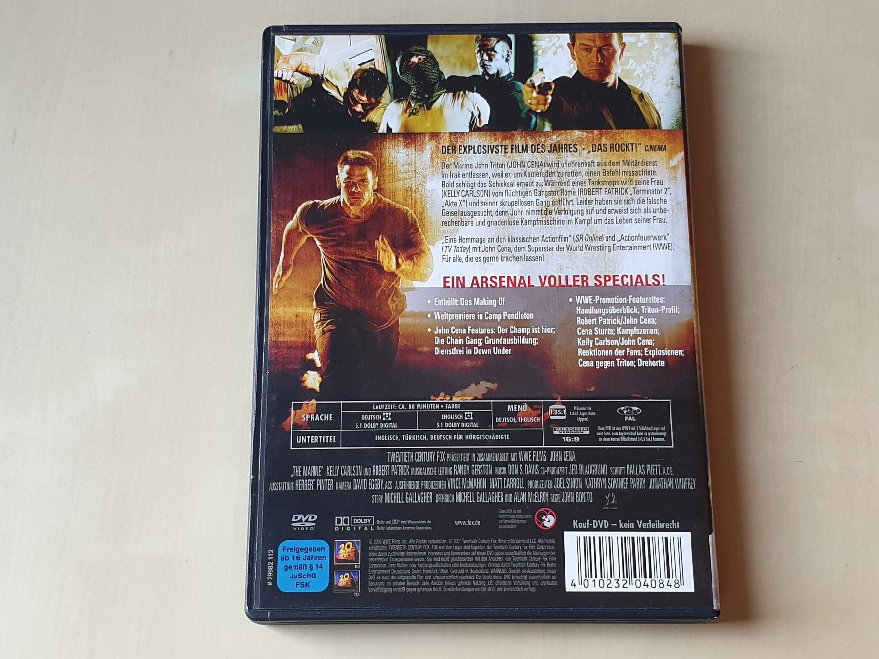Tutti i DVDs: The Marine – Usato da Stansstad venduto da collectorsshop 1