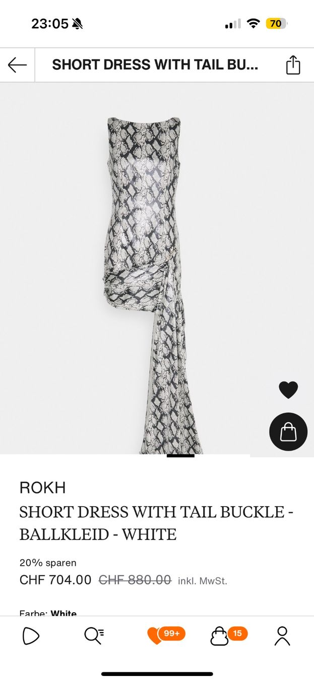 Vestiti: ROKH - BALLKLEID - Orginalpreis 880.- – Nuovo e nell'imballaggio originale da Zürich venduto da luxuryoutlet1 6