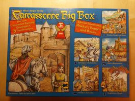 CARCASSONNE BIG BOX - Grundspiel plus 5 Erweiterungen