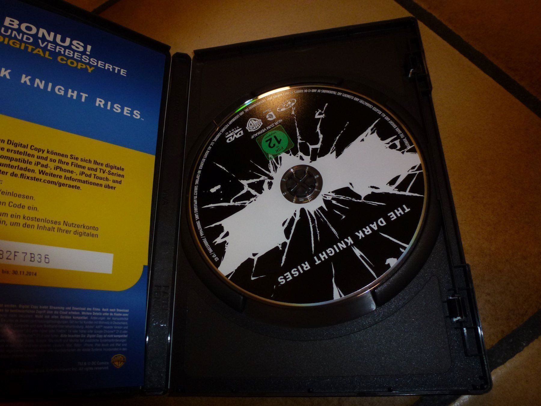 Tutti i DVDs: The Dark Knight Rises DVD – Usato da Olten venduto da Disc-Verkauf 1