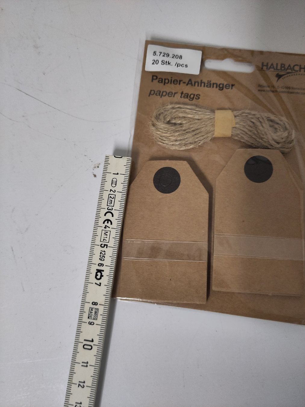 Carta: Papier-Anhänger, Geschenketikett – Nuovo e nell'imballaggio originale da Bottmingen venduto da RobinHood7 1