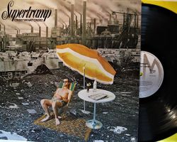 SUPERTRAMP "Crisis? What Crisis? RI LP VON 1977 IN VG+