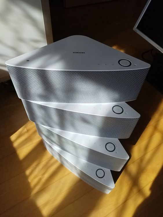 4 Stück Samsung Shape M7 Lautsprecher. WLAN, Bluetooth, NFC (Gebraucht ...
