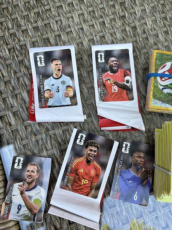 Cartes à collectionner: Lot de plus de 400 cartes panini – D'occasion à Essertes par sbelkace