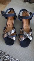 Tamaris Sandalen Damen Keilabsatz dunkelblau Grösse 39