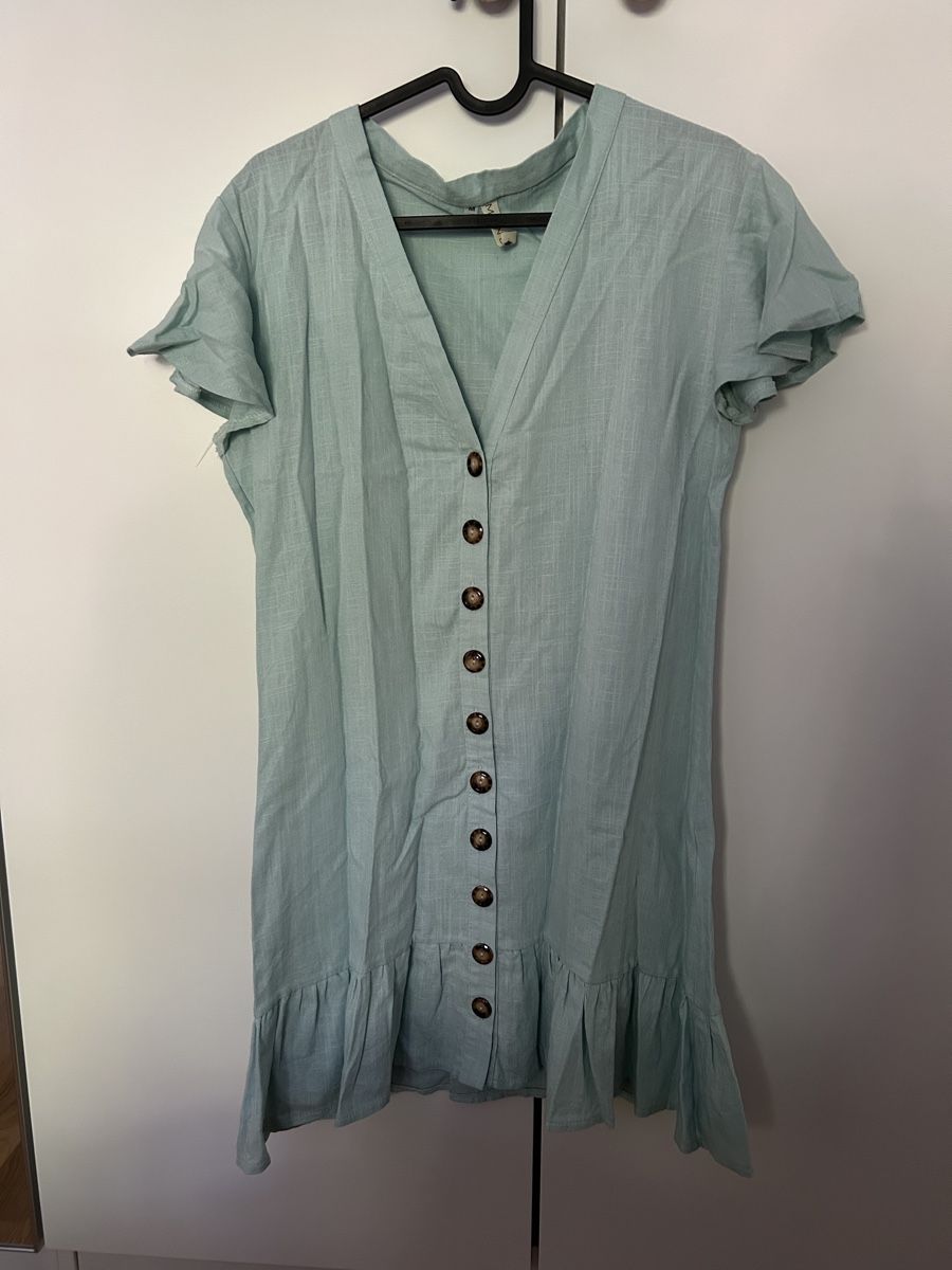 Kleider: Sommerliches Kleid in Hellblau - Grösse 38/M – Gebraucht aus Zürich von cla_g627
