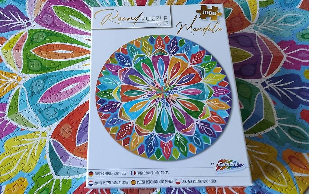 Puzzles: Puzzle Mandala Rond 1000 – D'occasion à Chamoson par Franegis 2