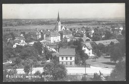 Zürich Oerlikon mit katholischer Kirche