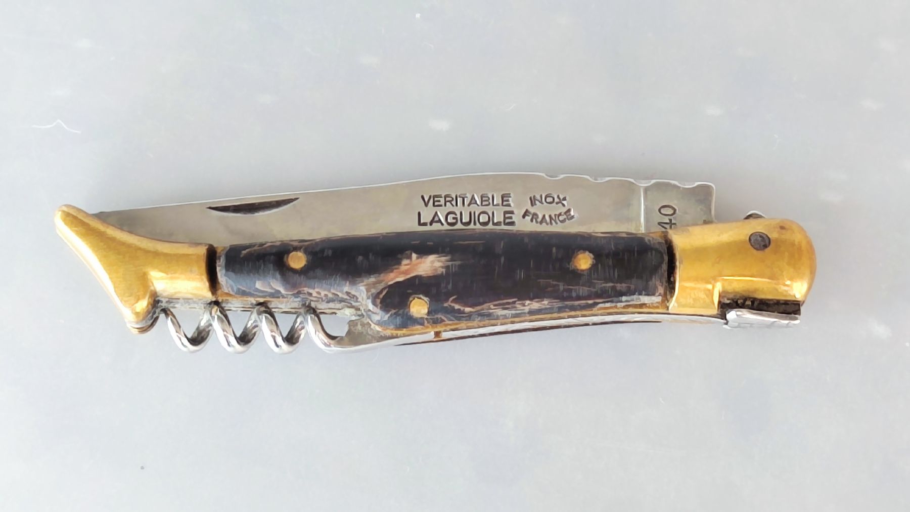 Laguiole Taschenmesser: Messer Laguiole – Gebraucht aus Grenchen von Elefantenfam