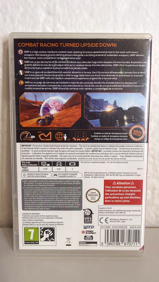 Nintendo Giochi: Nintendo Switch GRIP game - Great Condition! – Usato da Ehrendingen venduto da bubulence 1