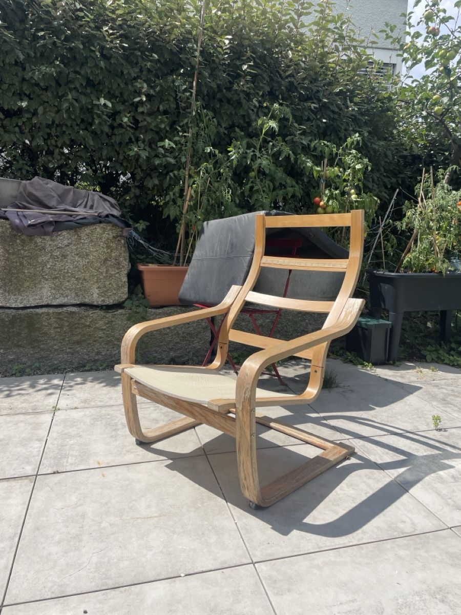 Ikea Sessel: Poäng Ikea Sessel Holz gebrauchter Zustand – Gebraucht aus Küssnacht am Rigi von Andreakamm 1
