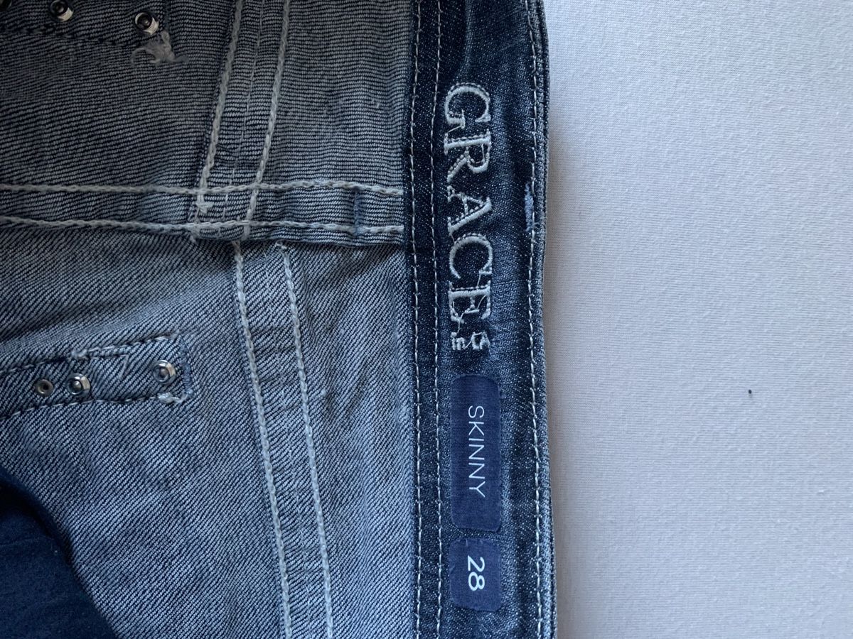 Jeans: Grace Jeans, Skinny, Gr. 28x32 – Neu (gemäss Beschreibung) aus Murten von schneebutz11 4