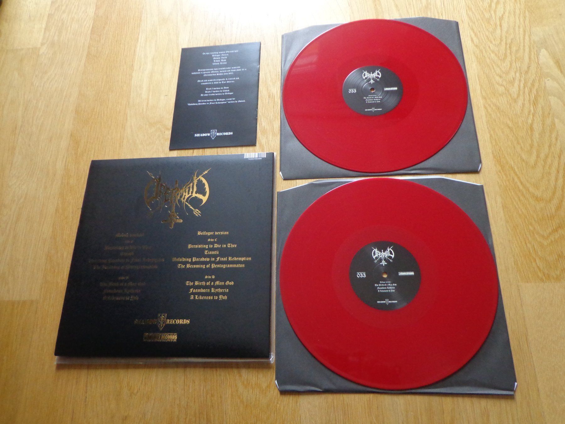 Dischi in vinile: Ofermod-Pentagrammaton 2LP Red Vinyl – Nuovo (secondo la descrizione) da Brienz BE venduto da INTERNALFIRE 1