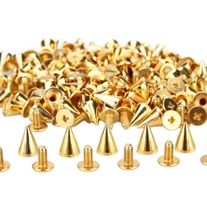 Nieten Gold für Kleider & Schuhe Deko! GOLD! 100 Stück!