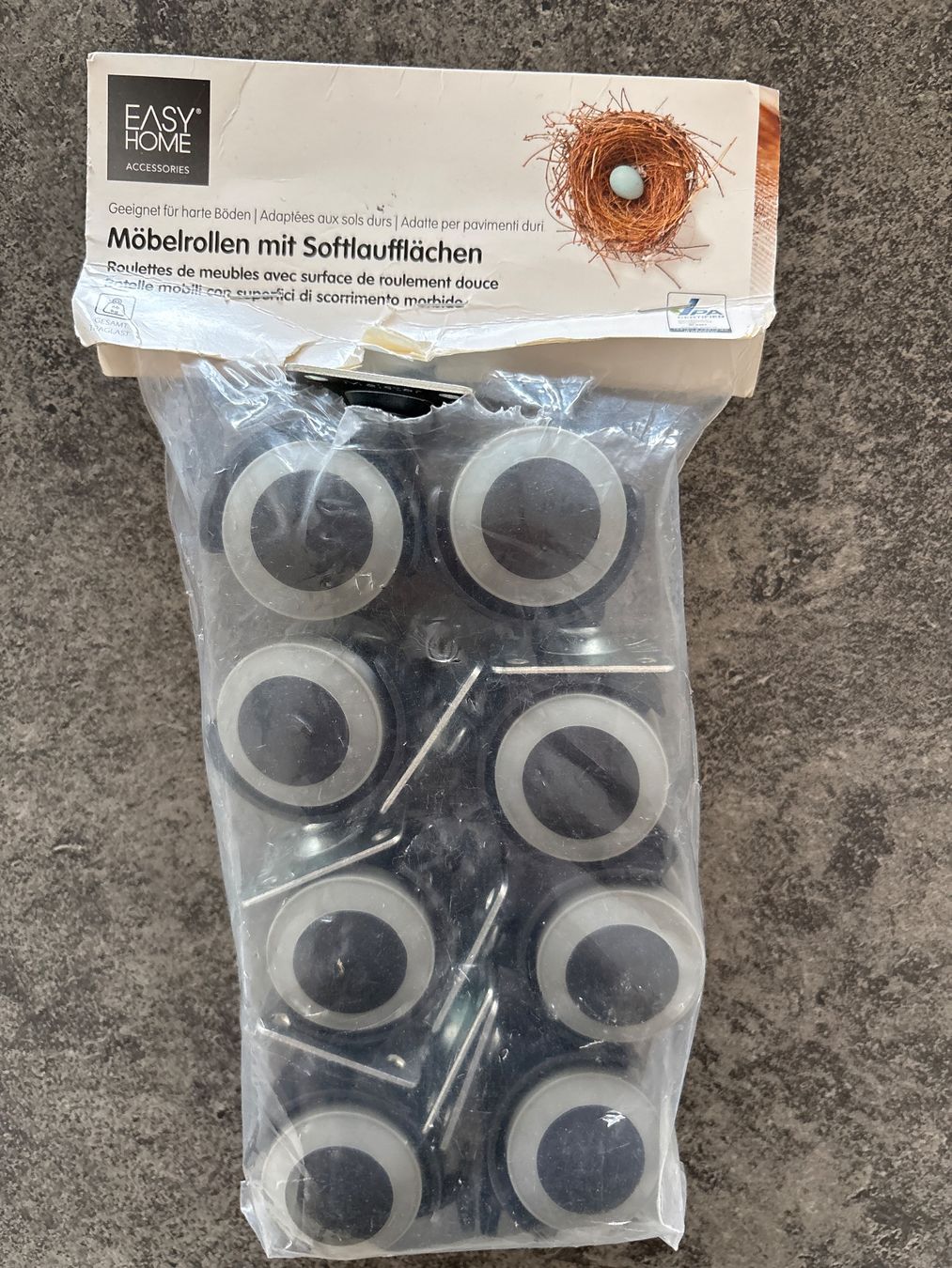 Sonstiges zum Lager & Transport: Möbelrollen 8st neu – Neu und originalverpackt aus Niederbipp von blu_jw7r