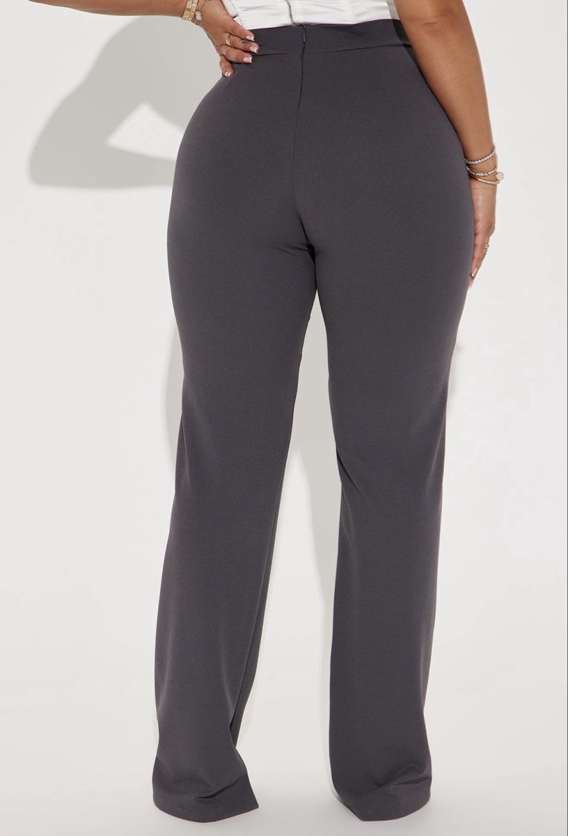 Pantaloni: Elegante Stoffhose mit Schlag, Anthrazit, Grösse L – Nuovo e nell'imballaggio originale da Luzern venduto da rin_c5rv 2
