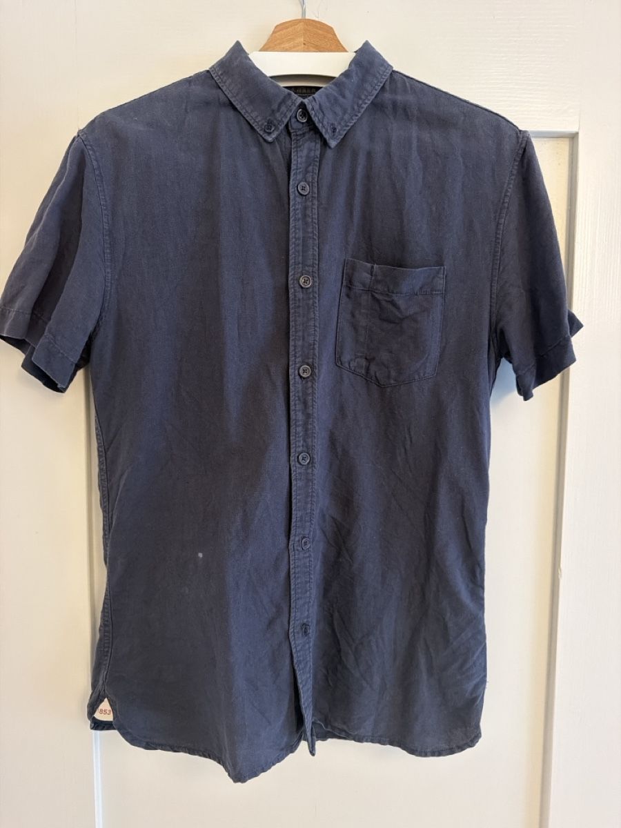 Camicie: Chemise bleu Lin marque Aigle taille M – Usato da Zürich venduto da Baff1