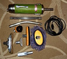 Antiker Staubsauger Super-Electric Vintage