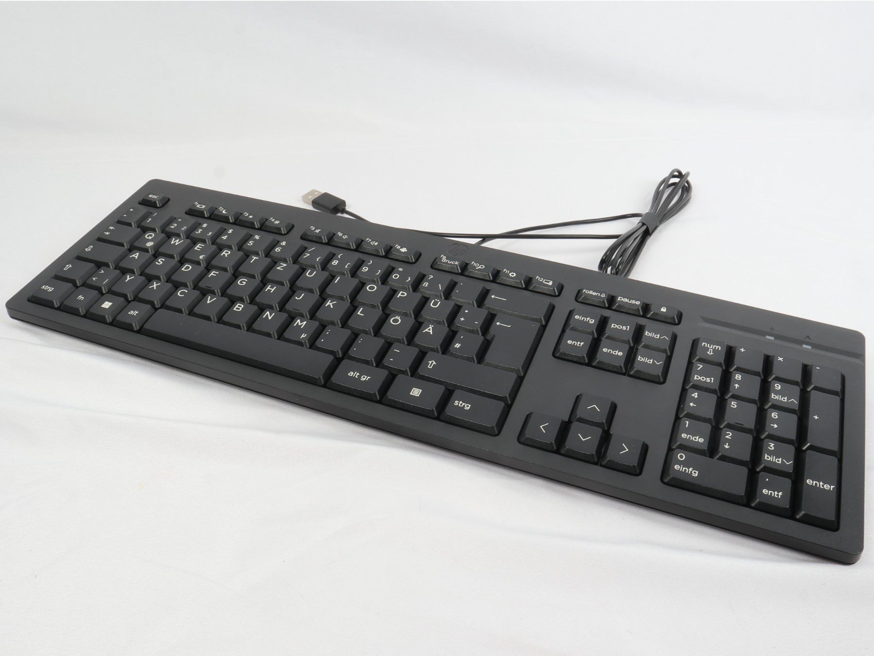 Hewlett Packard Tastaturen: HP 125 Wired Keyboard – Neu (gemäss Beschreibung) aus Steinen von Restwert_Steinen 3