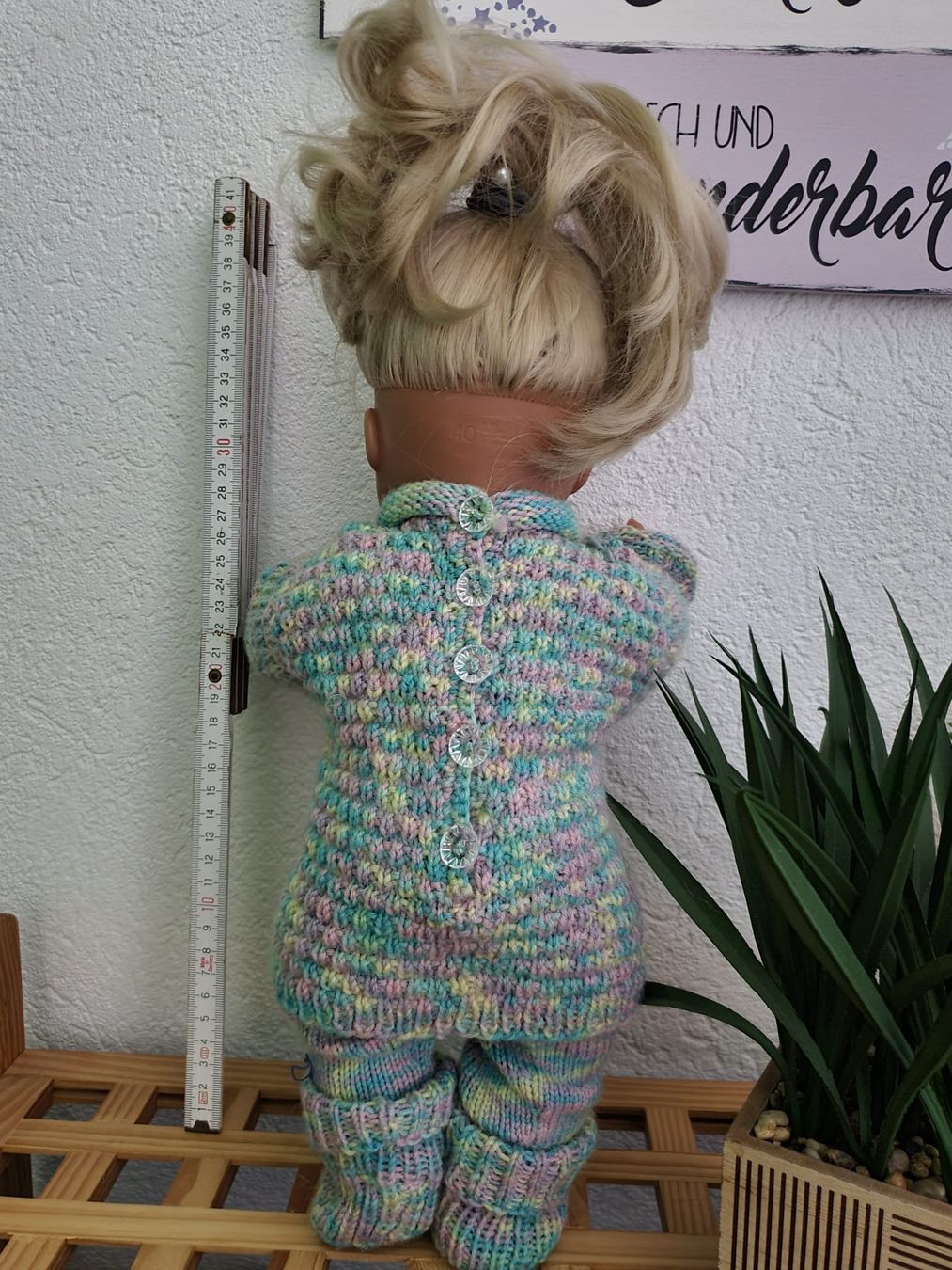 Bambole: Spielpuppe mit handgestricktem Set  – Usato da Safenwil venduto da SuterMueller 1