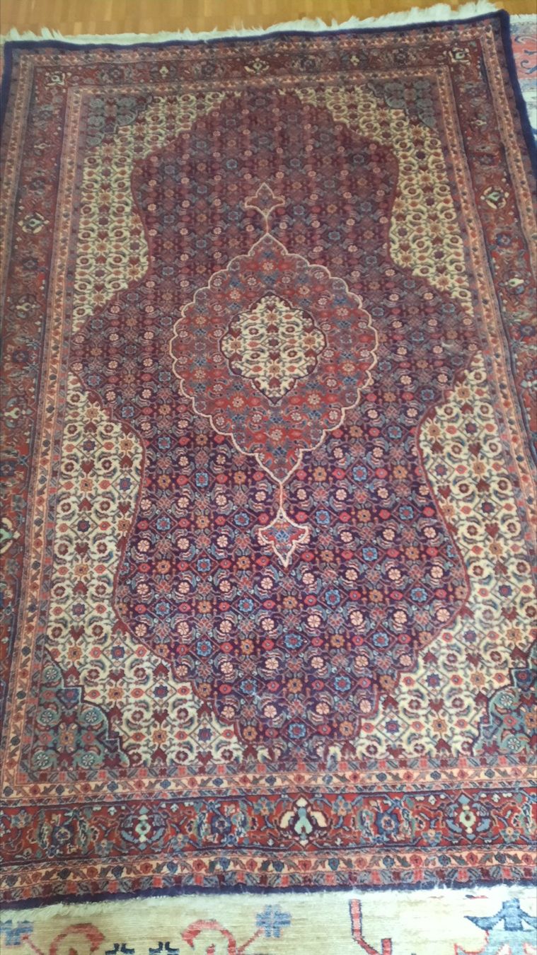 Bidjar Teppiche: Bidjar Perserteppich  antik, 133x200cm – Gebraucht aus zürich von gabab