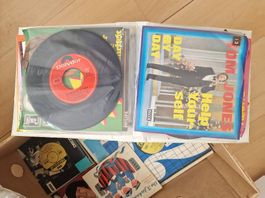 40 alte Schlager Singles und 5 LP
