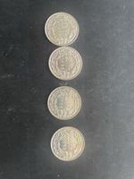 4 x 2.- Silber CH Jahr 1963