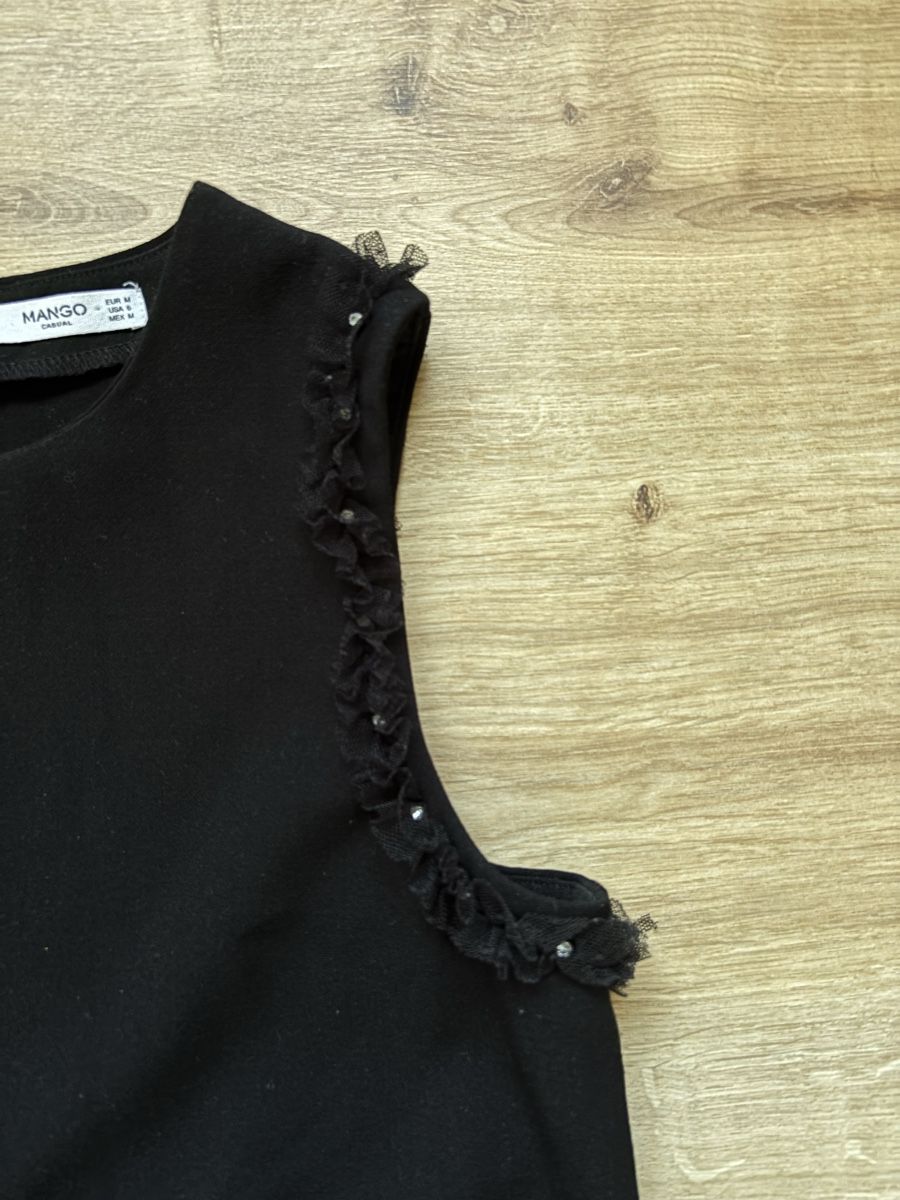 Mango Vestiti: robe noire courte Mango, taille M  – Nuovo (secondo la descrizione) da Tavannes venduto da callie.mcli 1