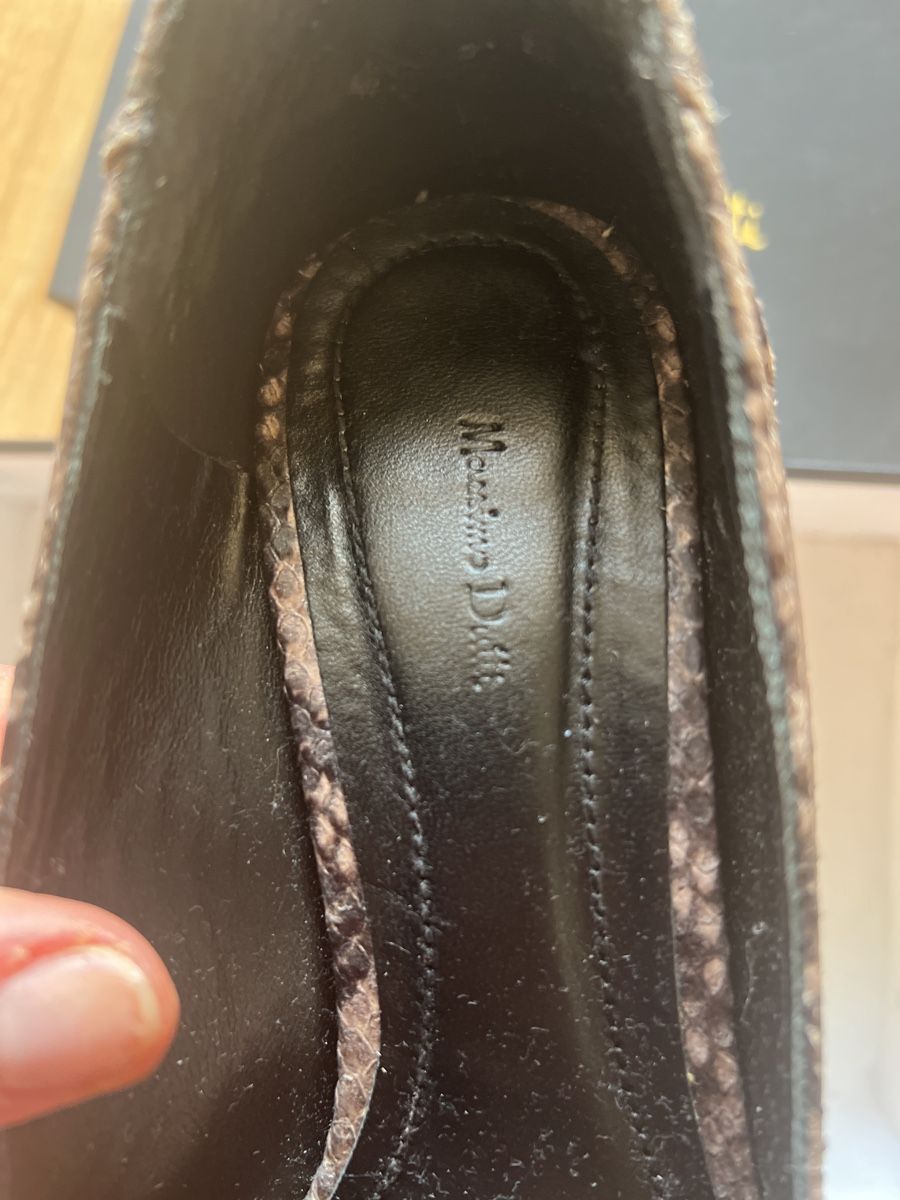 Massimo Dutti Damenschuhe: Massimo Dutti 41  cuir avec motif python – Gebraucht aus Nyon von ikel78 2