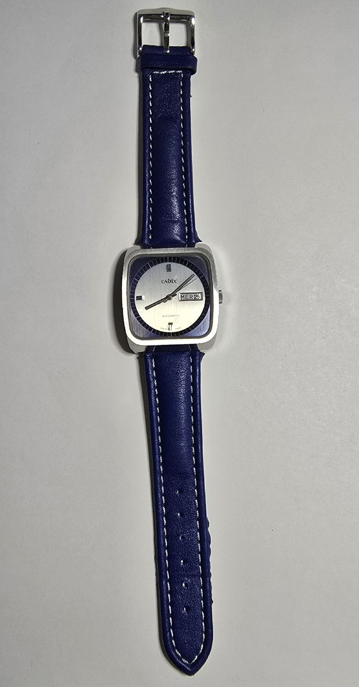 Swiss Orologi: Cadix Automatic vintage swiss Made – Usato da Les Acacias venduto da watinjo 3