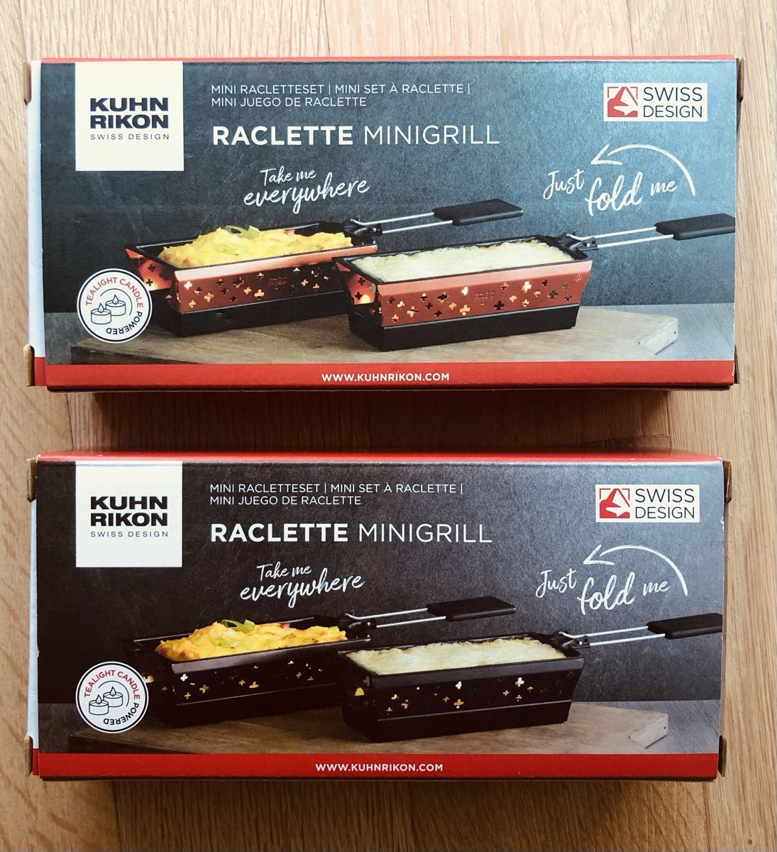 Kuhn Küchengeräte: Raclette Minigrill - Kuhn Rikon – Neu und originalverpackt aus St. Gallen von Allegra_blue