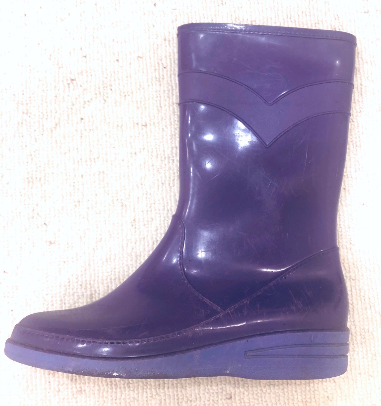 Damenschuhe: Botte de pluie/ Regenstiefel  Gr-37 – Gebraucht aus Veyrier von Szurkemaci 1
