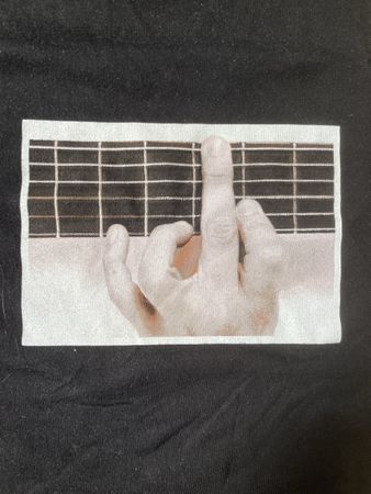 T-Shirt Merch Rodrigo y Gabriela, Gitarre, Schwarz, S-M