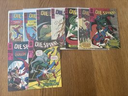 Die Spinne 🕷️ Williams 9 x Top Comics